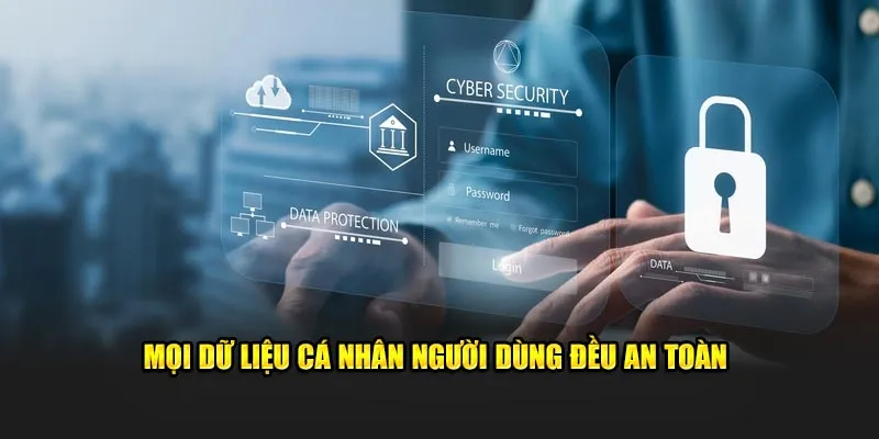 Mọi dữ liệu cá nhân người dùng đều an toàn
